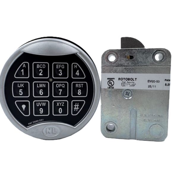 Large RotoBolt with a Premier II Keypad